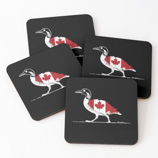 Item preview, Maple Leaf Loon Canadian Flag Canada designed and sold by Smix Pixels.