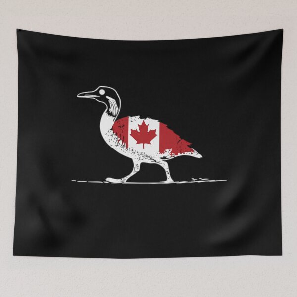 Item preview, Maple Leaf Loon Canadian Flag Canada designed and sold by Smix Pixels.