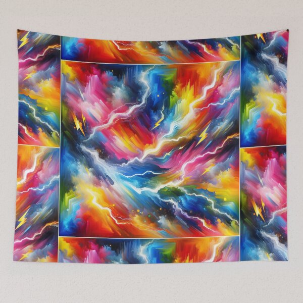 Item preview, Multi-Colored Lightning Design designed and sold by That-Guys-Merch.