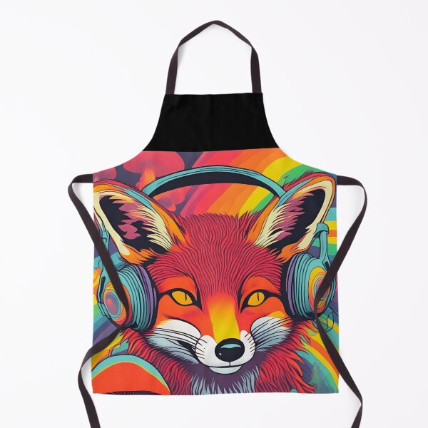 Item preview, Smiling fox sing in forest designed and sold by ColorfulCreate.