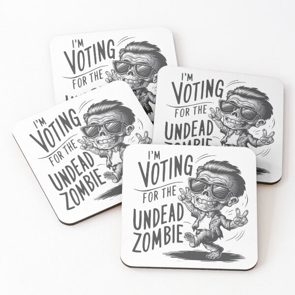 Item preview, Im Voting For The Undead Zombie designed and sold by Krieghorn.