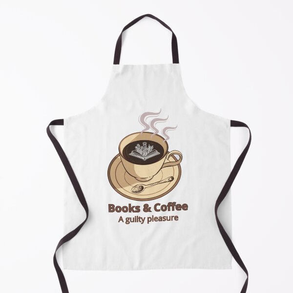 Item preview, Books & Coffee A guitly pleasure designed and sold by LiteraryPaws.
