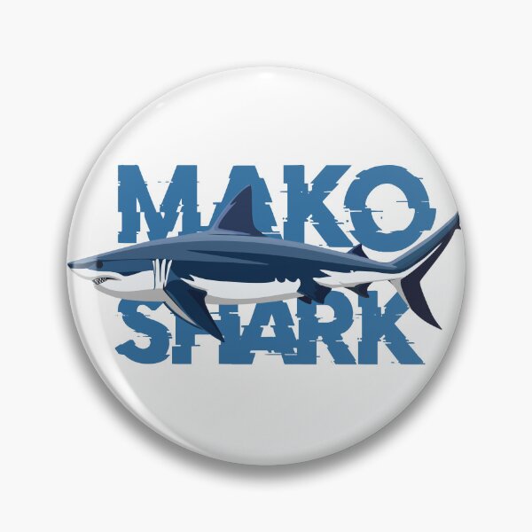 Artikelvorschau, Mako Shark entworfen und verkauft von blackdogshop.