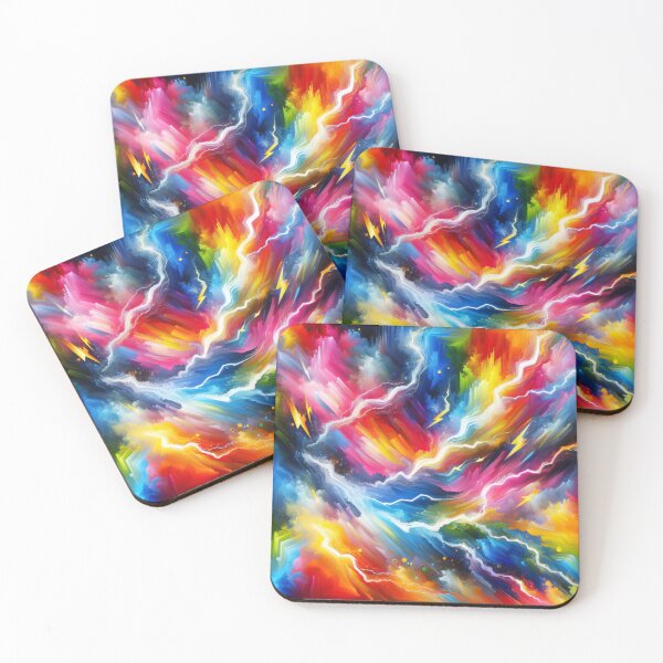 Item preview, Multi-Colored Lightning Design designed and sold by That-Guys-Merch.