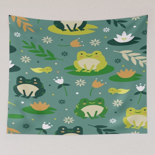 Item preview, Cute frog pattern designed and sold by Starfox120.