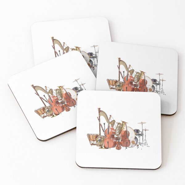 Item preview, Instrumental Music Everywhere Sticker designed and sold by BrightrDayMusicArt.