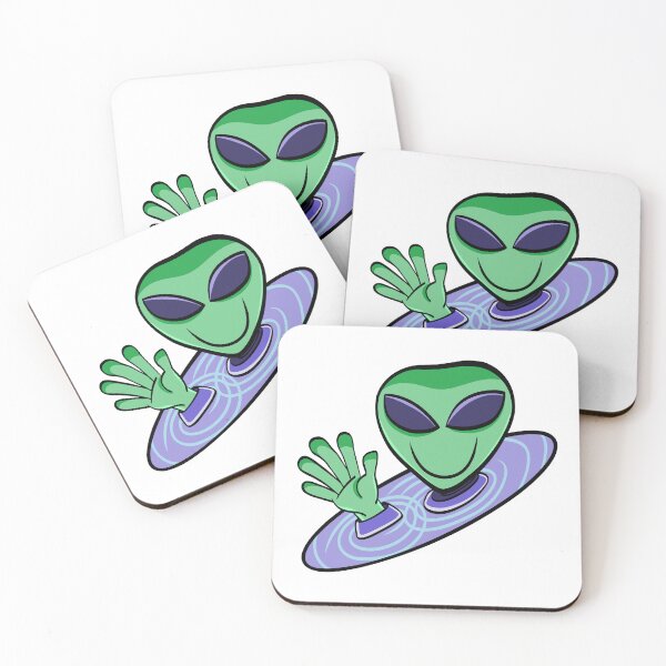 Item preview, Space Alien Dude Hello World designed and sold by Phil Tessier.
