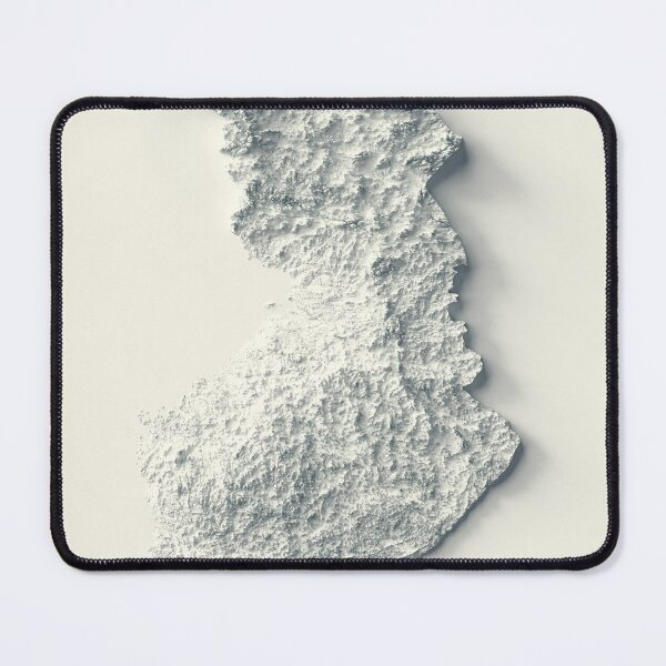 Item preview, Finland Shaded Relief 3D Map digitally-rendered designed and sold by ThinkAboutMaps.