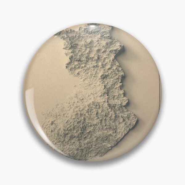 Item preview, Finland Shaded Relief 3D Map digitally-rendered designed and sold by ThinkAboutMaps.