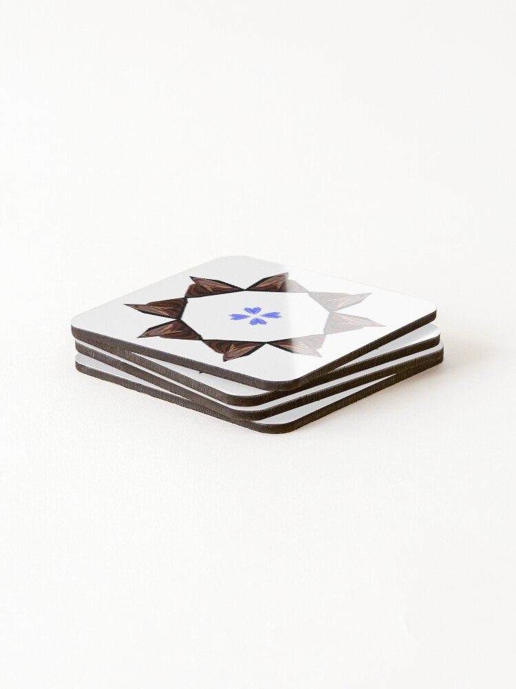 Thumbnail 4 of 5, Coasters (Set of 4), abstract pattern designed and sold by RomeoAzahar.