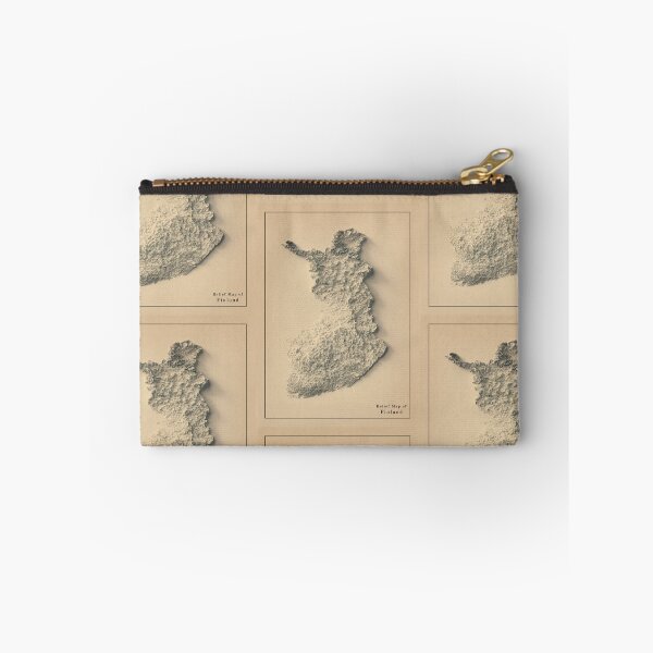 Item preview, Finland Shaded Relief 3D Map digitally-rendered designed and sold by ThinkAboutMaps.
