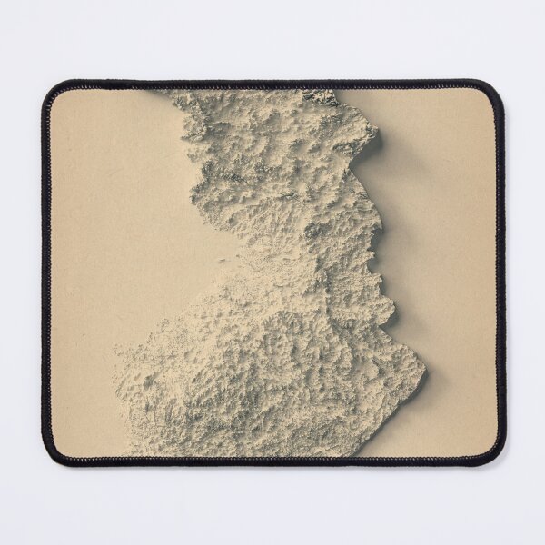 Item preview, Finland Shaded Relief 3D Map digitally-rendered designed and sold by ThinkAboutMaps.
