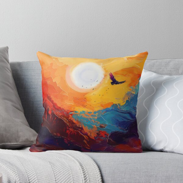 Item preview,  abstract landscape painting designed and sold by Love-Light-Bite.