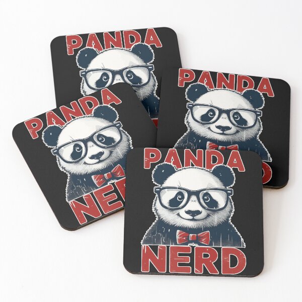 Item preview, Cute Panda Nerd Funny Retro designed and sold by TomFrontierArt.