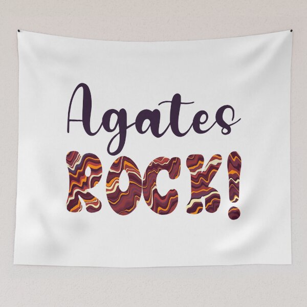 Item preview, Agates Rock designed and sold by Against the Current Art.