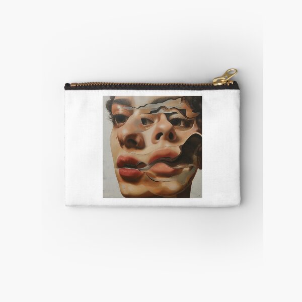 Item preview, abstract, surrealistic portrait of a face designed and sold by Love-Light-Bite.