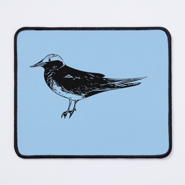 Item preview, Whiskered Marsh Tern Black Design designed and sold by designsasstultd.