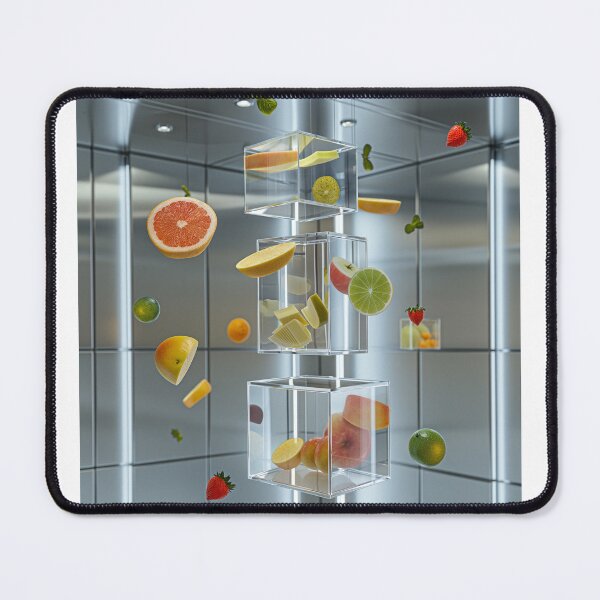 Item preview, various fruits and vegetables suspended in mid-air  designed and sold by Love-Light-Bite.