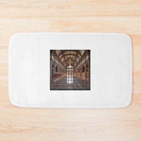 Item preview, a grand train station interior designed and sold by Love-Light-Bite.