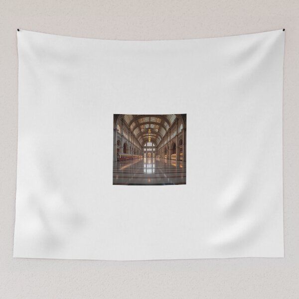 Item preview, a grand train station interior designed and sold by Love-Light-Bite.