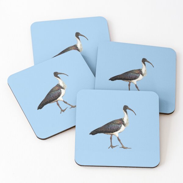 Item preview, Straw-necked Ibis Color Design  designed and sold by designsasstultd.