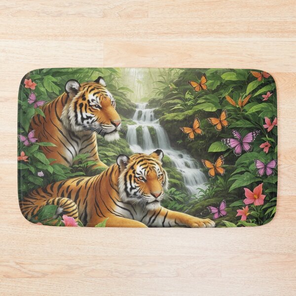 Item preview, Majestic Tigers: Serenity In The Tropical Jungle designed and sold by EnchantedVista.