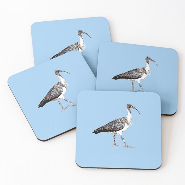 Item preview, Straw-necked Ibis Black Alternate Design  designed and sold by designsasstultd.