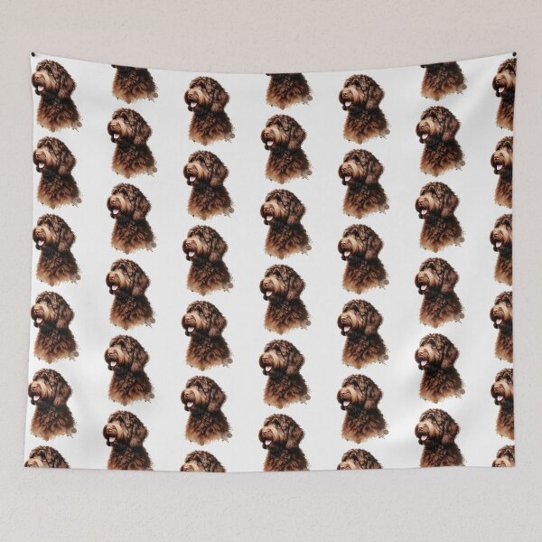 Item preview, Chocolate Australian Labradoodle  designed and sold by TheAnimalZ00.