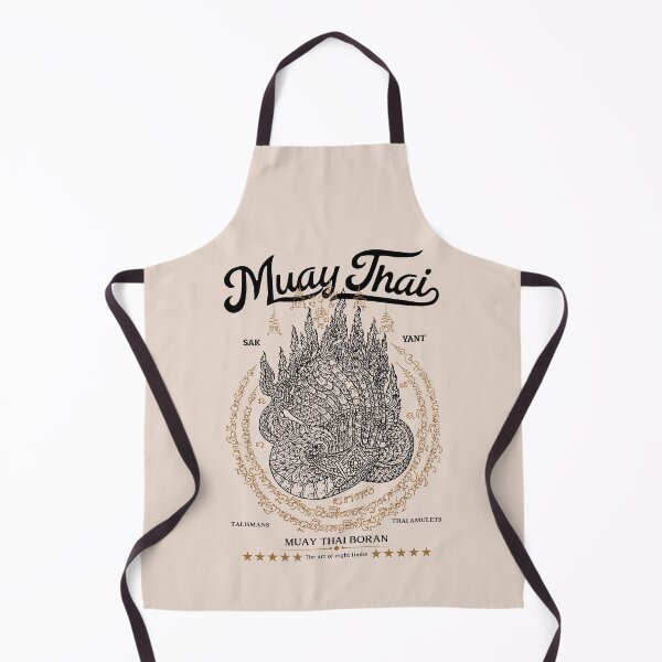 Item preview, Classic Muay Thai Kickboxing Tattoo The Serpents designed and sold by KewaleeTee.
