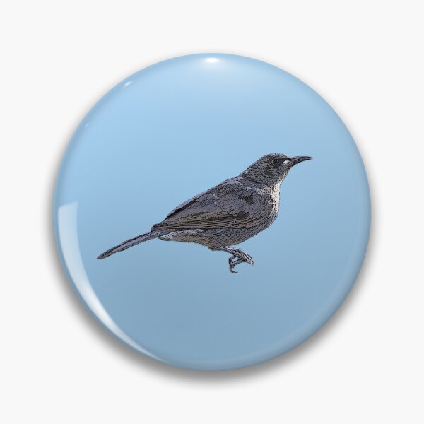 Item preview, White-gaped Honeyeater Color Design  designed and sold by designsasstultd.