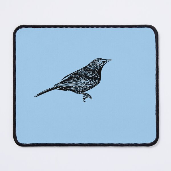 Item preview, White-gaped Honeyeater Black Design designed and sold by designsasstultd.