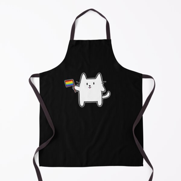 Item preview, Rainbow Flag Cat designed and sold by SillyCatsStore.