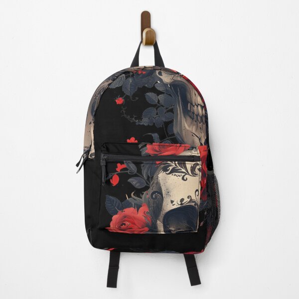 Item preview, Skull & Roses designed and sold by Black Wolf Style.