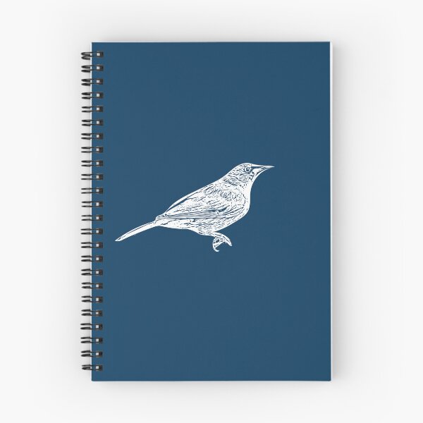 Item preview, White-gaped Honeyeater White Design  designed and sold by designsasstultd.