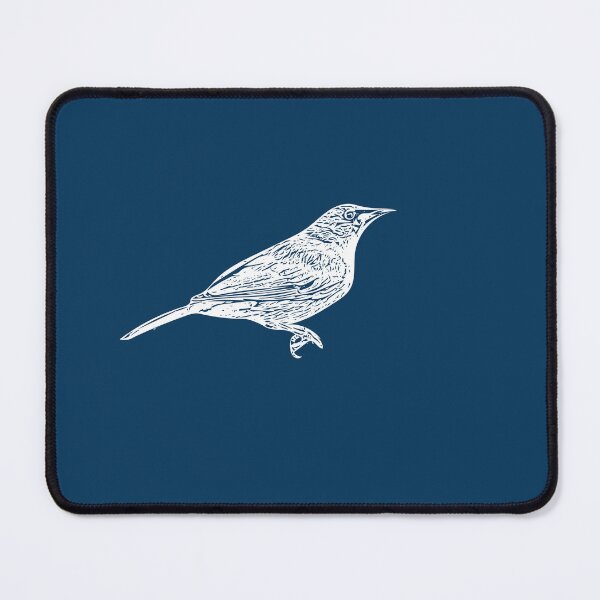 Item preview, White-gaped Honeyeater White Design  designed and sold by designsasstultd.