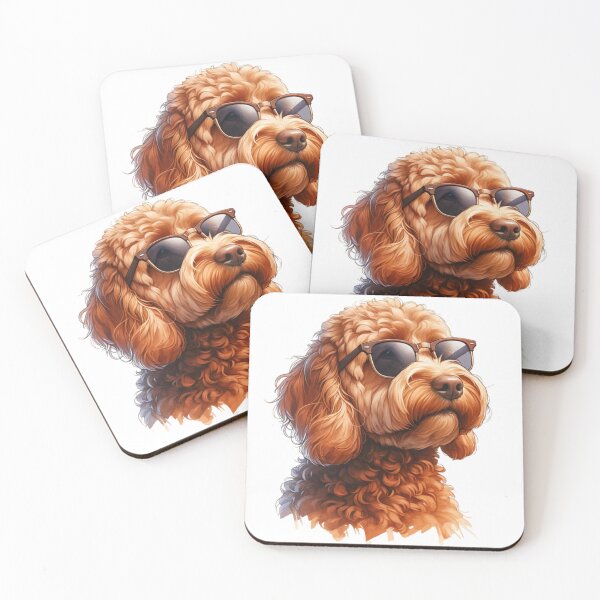 Item preview, Australian Labradoodle Wearing Sunglasses designed and sold by TheAnimalZ00.