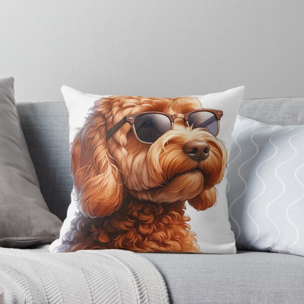 Item preview, Australian Labradoodle Wearing Sunglasses designed and sold by TheAnimalZ00.