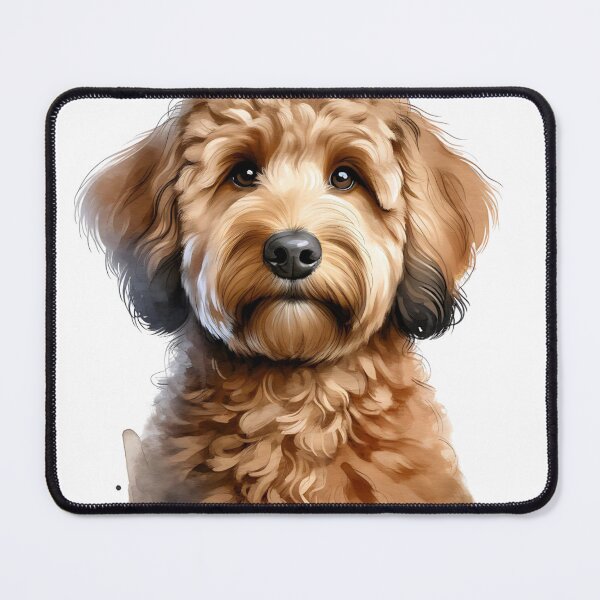 Item preview, Watercolor Australian Labradoodle  designed and sold by TheAnimalZ00.