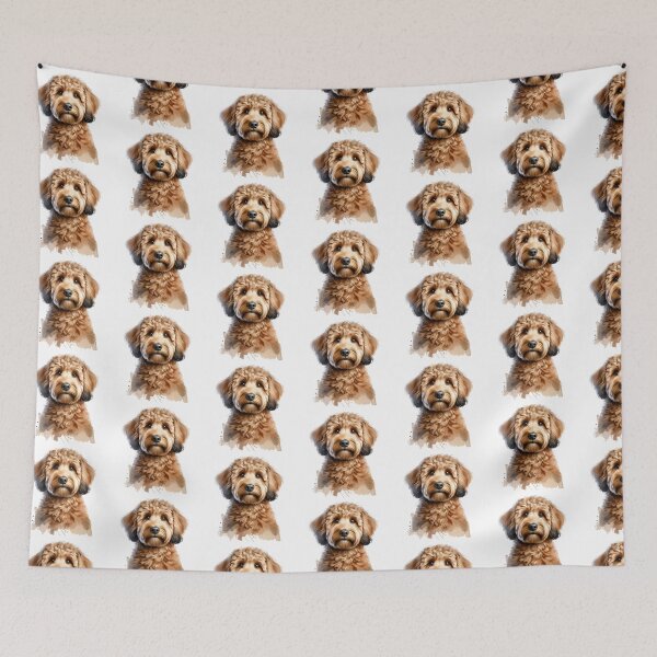 Item preview, Watercolor Australian Labradoodle  designed and sold by TheAnimalZ00.