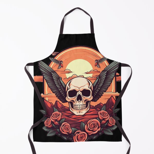 Item preview, Skulls & Wings, Desert Rose Landscape Sunset Rocker Grunge designed and sold by lunaelizabeth.