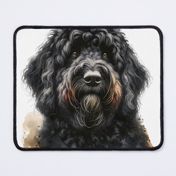 Item preview, Black Australian Labradoodle Dog designed and sold by TheAnimalZ00.
