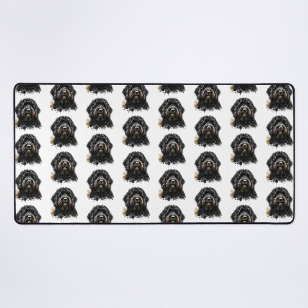Item preview, Black Australian Labradoodle Dog designed and sold by TheAnimalZ00.