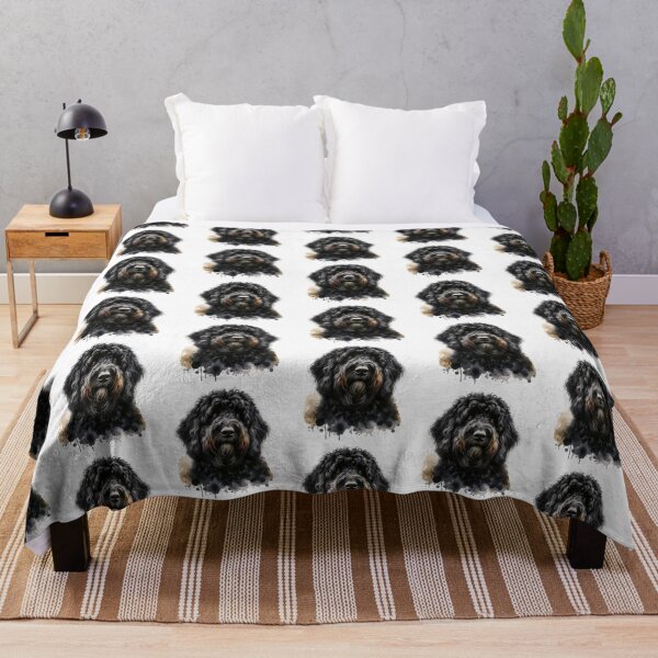 Item preview, Black  Australian Labradoodle Dog designed and sold by TheAnimalZ00.