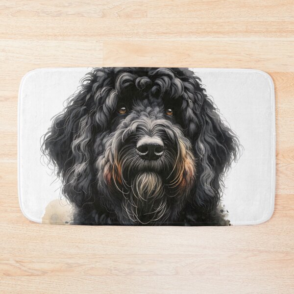 Item preview, Black  Australian Labradoodle Dog designed and sold by TheAnimalZ00.