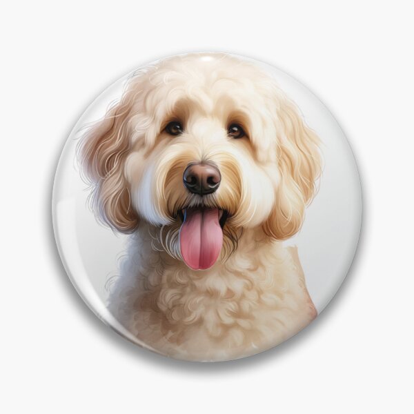 Item preview, Cute Cream Australian Labradoodle  designed and sold by TheAnimalZ00.