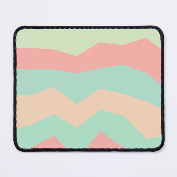 Item preview, Rainbow Multicolor Jagged Striped Lines Parallel Layered Peaks designed and sold by EvergreenMotifs.
