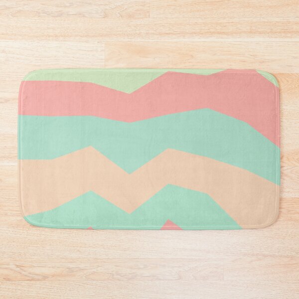 Item preview, Rainbow Multicolor Jagged Striped Lines Parallel Layered Peaks designed and sold by EvergreenMotifs.