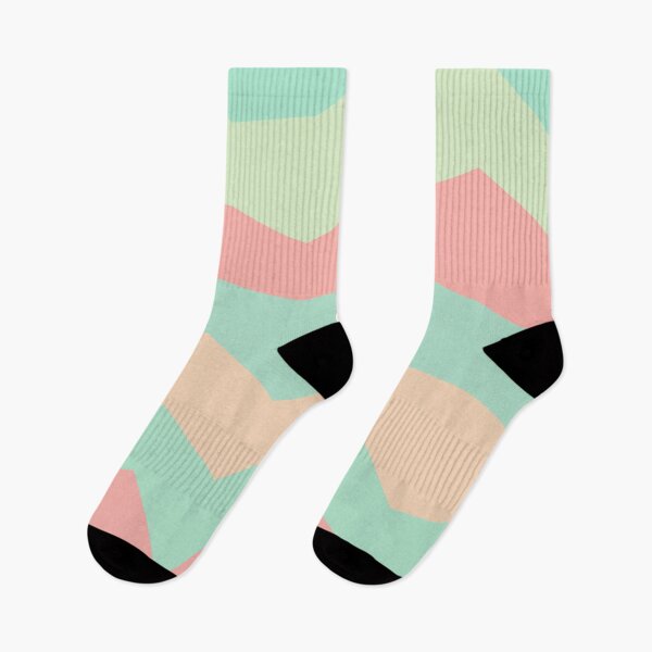 Item preview, Rainbow Multicolor Jagged Striped Lines Parallel Layered Peaks designed and sold by EvergreenMotifs.