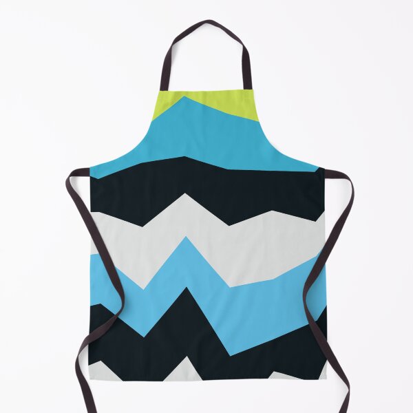 Item preview, Multicolor Jagged Striped Lines Parallel Layered Peaks designed and sold by EvergreenMotifs.