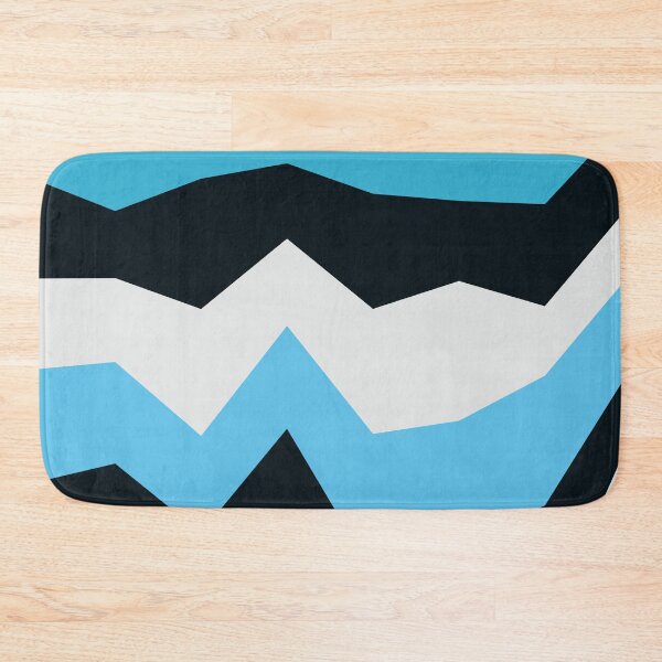 Item preview, Multicolor Jagged Striped Lines Parallel Layered Peaks designed and sold by EvergreenMotifs.